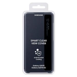 Samsung Smart Clear View Cover bleu – Étui officiel avec affichage intelligent pour Galaxy S20 FE / S20 FE 5G 6 techandcie.comproduitetuiintelligentsamsunggalaxys20fe
