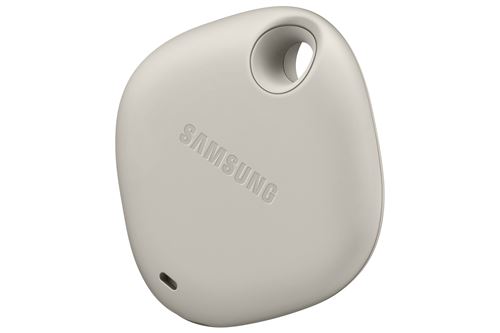 Samsung Galaxy SmartTag Beige – Balise connectée Bluetooth pour retrouver objets et animaux – 1 Pack officiel 5