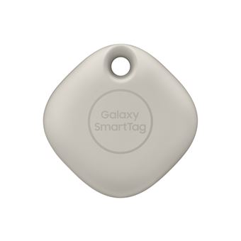 Samsung Galaxy SmartTag Beige – Balise connectée Bluetooth pour retrouver objets et animaux – 1 Pack officiel 3