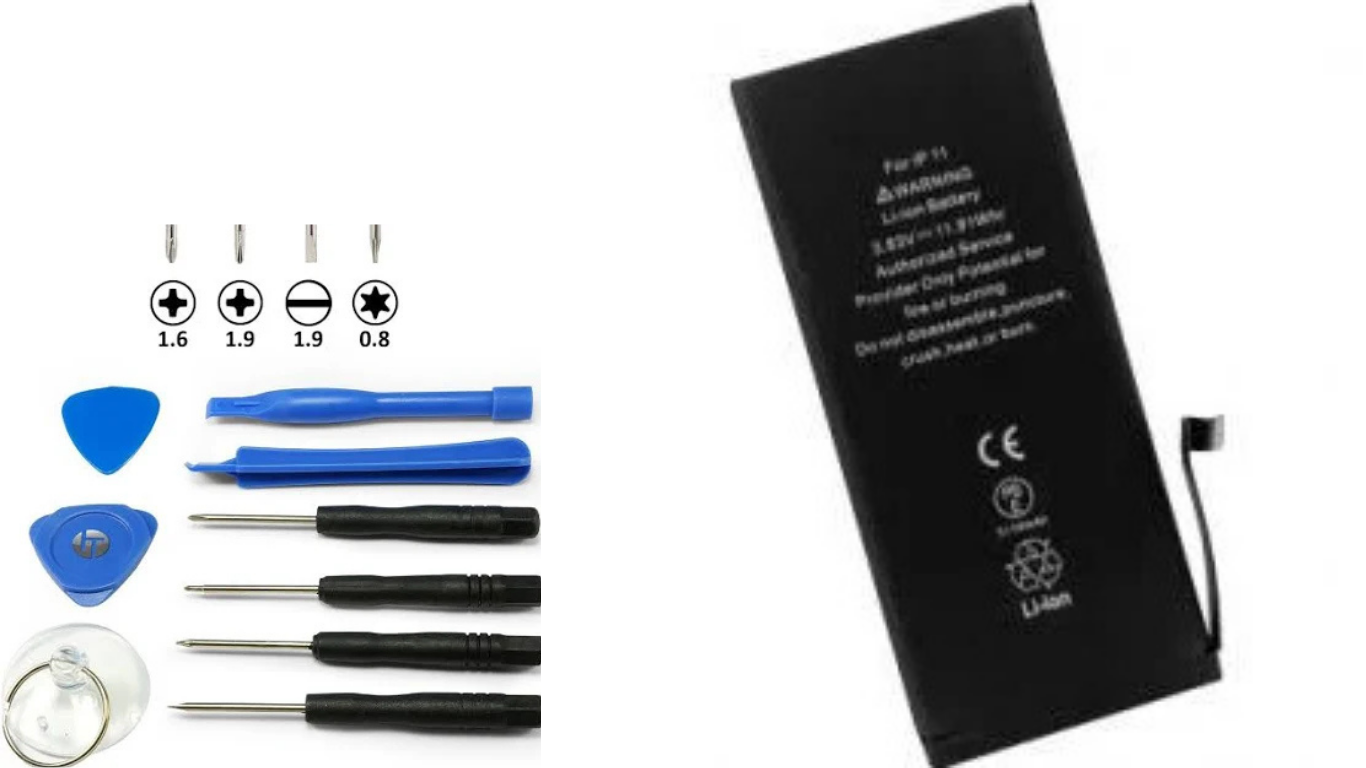 Batterie iPhone 12 / 12 Pro (2815mAh) + Kit Outils – Haute capacité Li-Ion compatible Apple 3 techandcie.combatterie iphone12 12pro kit