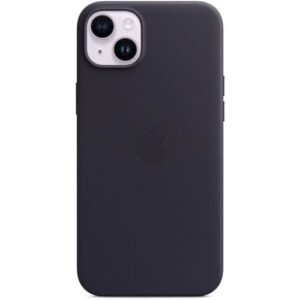 Coque Apple iPhone 14 Plus en Cuir Noir – Originale MagSafe Premium