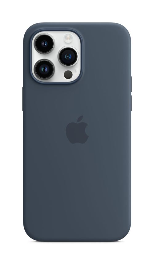 Coque Apple iPhone 14 Pro Max Silicone Bleu Nuit – Originale MagSafe 3 techandcie.comcoque apple iphone14promax bleunuit magsafe