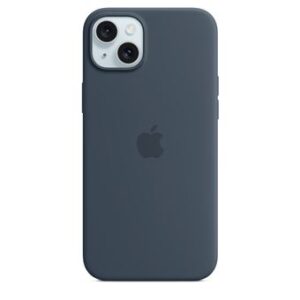 Coque Apple iPhone 15 Plus Silicone Bleu Nuit – Originale MagSafe
