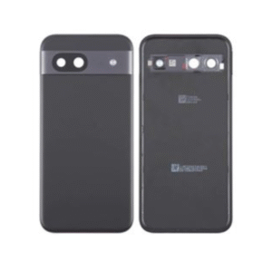 Vitre Arrière Google Pixel 8A Noir – Original Démonté Grade A – Remplacement coque arrière premium