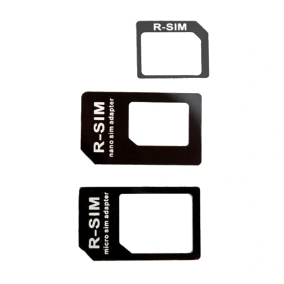Adaptateurs SIM XQISIT – Nano & Micro SIM vers Standard – Noir 2