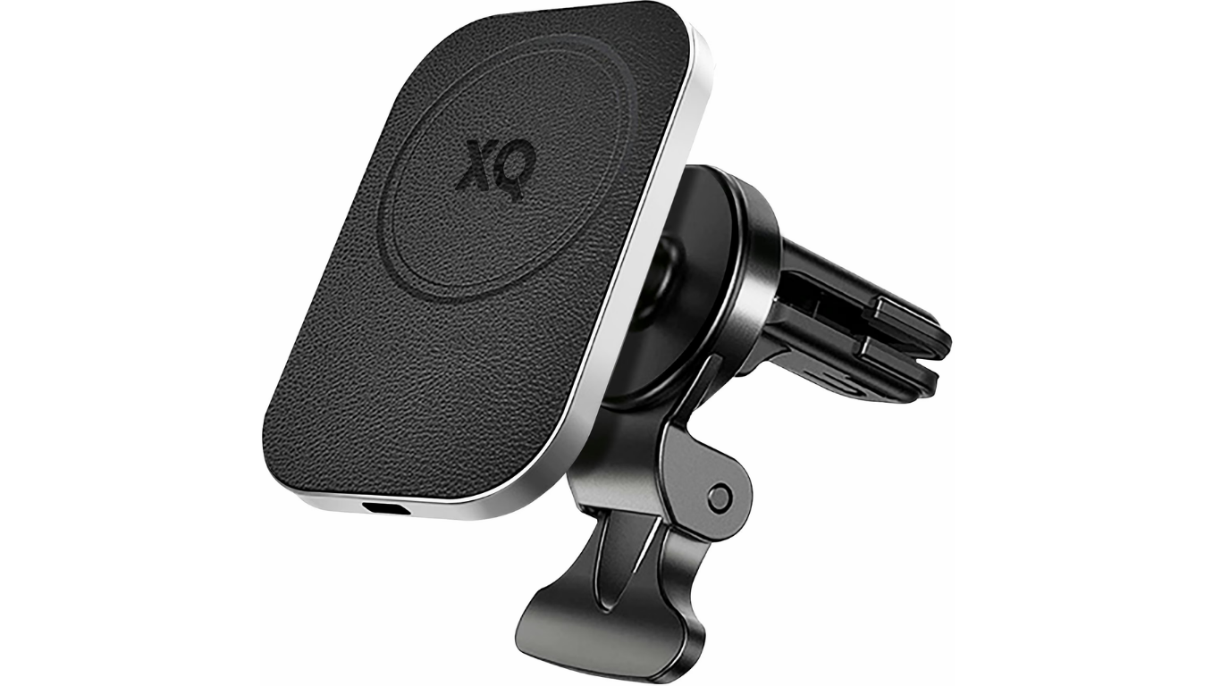 Support Voiture Magnétique XQISIT MagSafe – Chargeur Sans Fil 15W pour iPhone 3 techandcie.comchargeur voiture xqisit magsafe 15w1