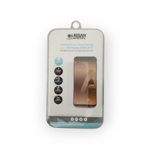 Protection écran Urban Factory – Verre trempé 9H pour Samsung Galaxy A20e (2019) – Ultra résistant et anti-traces