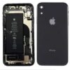 Châssis complet compatible iPhone XR noir avec connecteur de charge et batterie – Origine démonté Grade A | Tech and Cie 2 chassis complet iphone xr noir avec batterie connecteur origine demonte grade a tech and cie