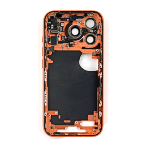 Châssis compatible iPhone 17 Pro Max eSIM sans vitre arrière ni batterie – Orange Cosmique Grade A | Tech and Cie