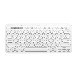 Clavier Bluetooth Logitech K380 Multi-Device QWERTY Espagnol Blanc | Tech and Cie