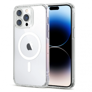 Coque transparente MagSafe iPhone X à iPhone 17 – Polycarbonate + TPU