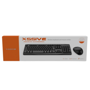 Souris sans fil XSSIVE XSS-MS1B Noir USB – Précision et confort | Tech and Cie